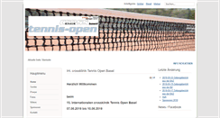 Desktop Screenshot of int.crossklinikcup.ch